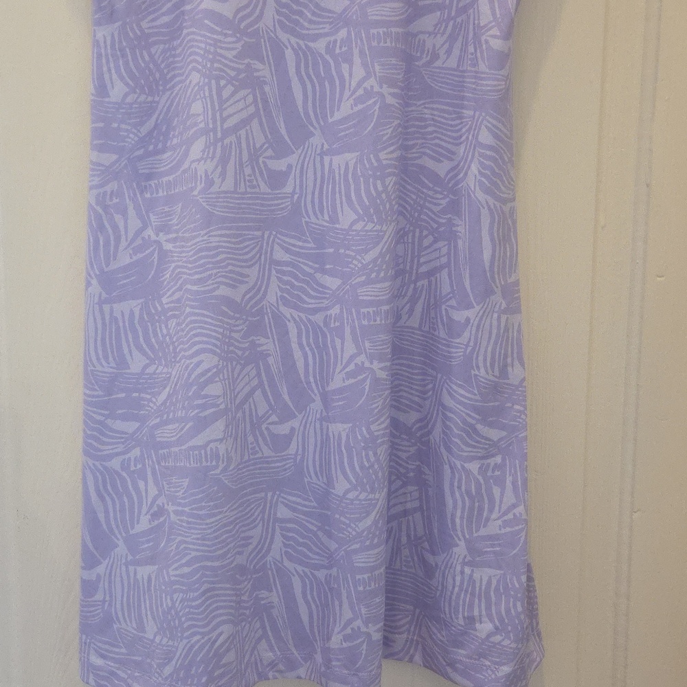 Columbia Dress In A Pretty Lavendar Colored Print. Great Condition! Size Medium. - Picture 3 of 10